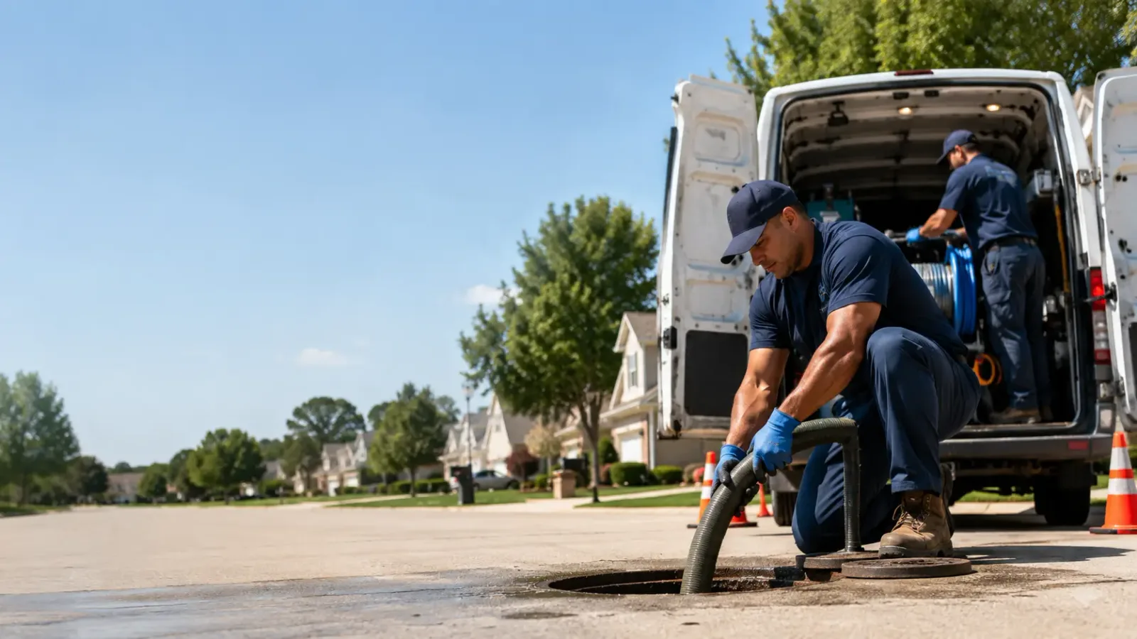 Sewer Backup Cleanup services in Calverton, NY